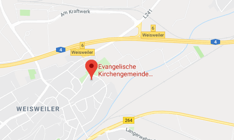 Gemeindezentrum Weisweiler bei Google Maps